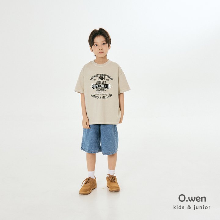 O Wen - Korean Children Fashion - #childrensboutique - Super Pigment Short Sleeve Tee - 5