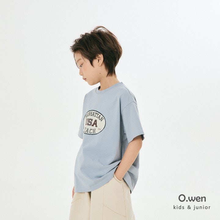 O Wen - Korean Children Fashion - #childrensboutique - Manhattan Short Sleeve Tee