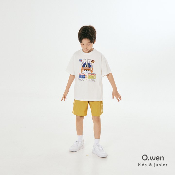 O Wen - Korean Children Fashion - #childrensboutique - Champion Short Sleeve Tee - 5