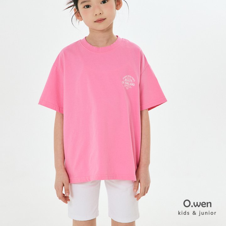 O Wen - Korean Children Fashion - #designkidswear - England Short Sleeve Tee - 9