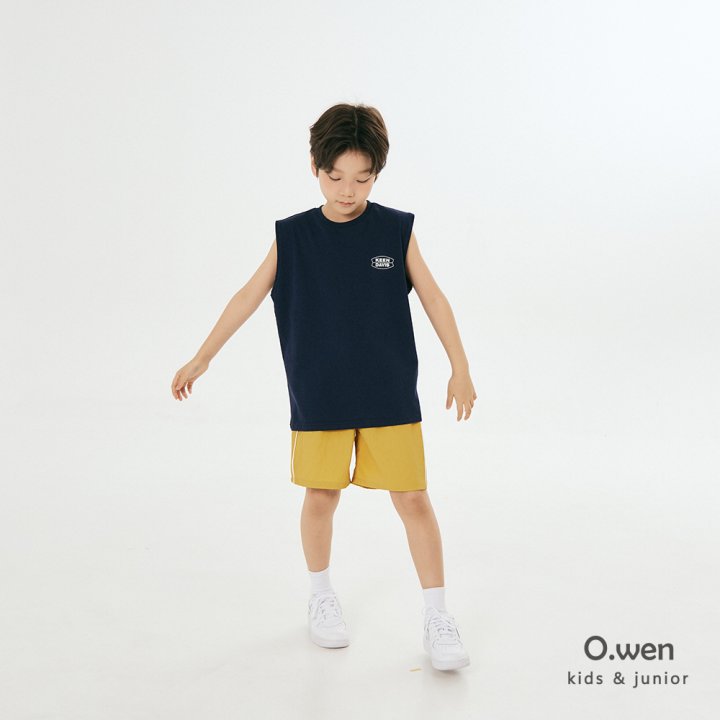 O Wen - Korean Children Fashion - #designkidswear - Kin Davis Sleeveless Tee - 5