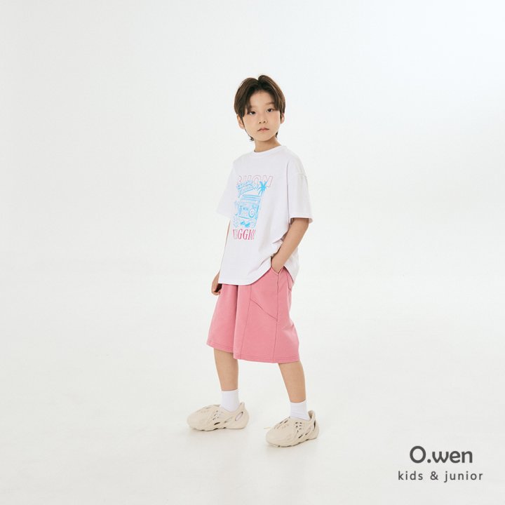 O Wen - Korean Children Fashion - #designkidswear - Vacation Short Sleeve Tee - 3