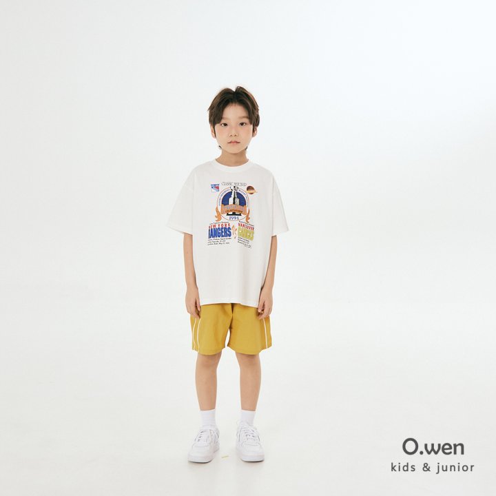 O Wen - Korean Children Fashion - #designkidswear - Champion Short Sleeve Tee - 6