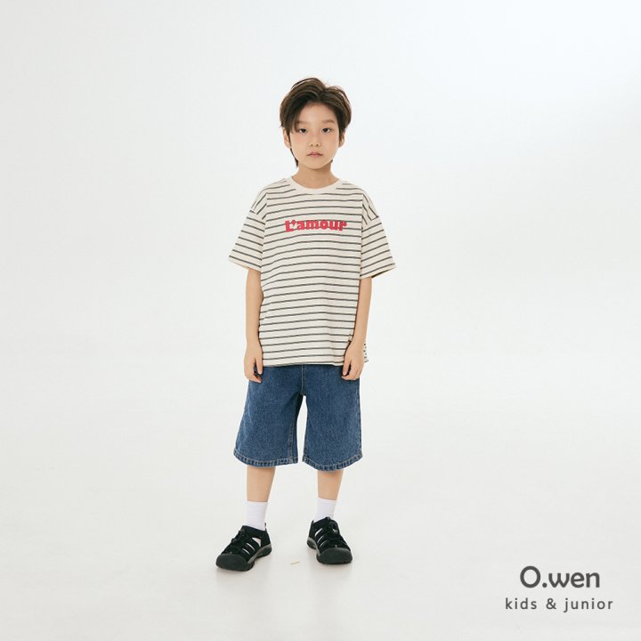 O Wen - Korean Children Fashion - #childrensboutique - Lamour Short Sleeve Tee - 4