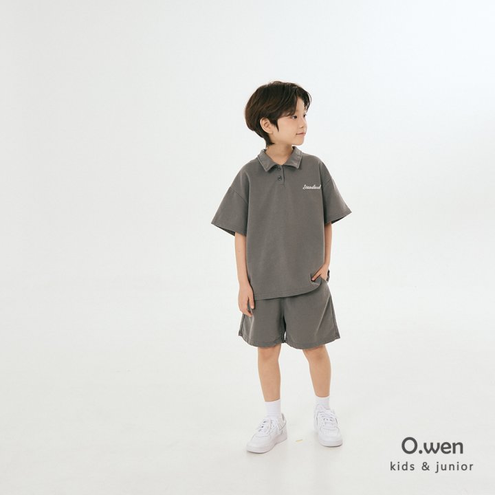 O Wen - Korean Children Fashion - #designkidswear - Standard Pigment Short Sleeve Tee - 3
