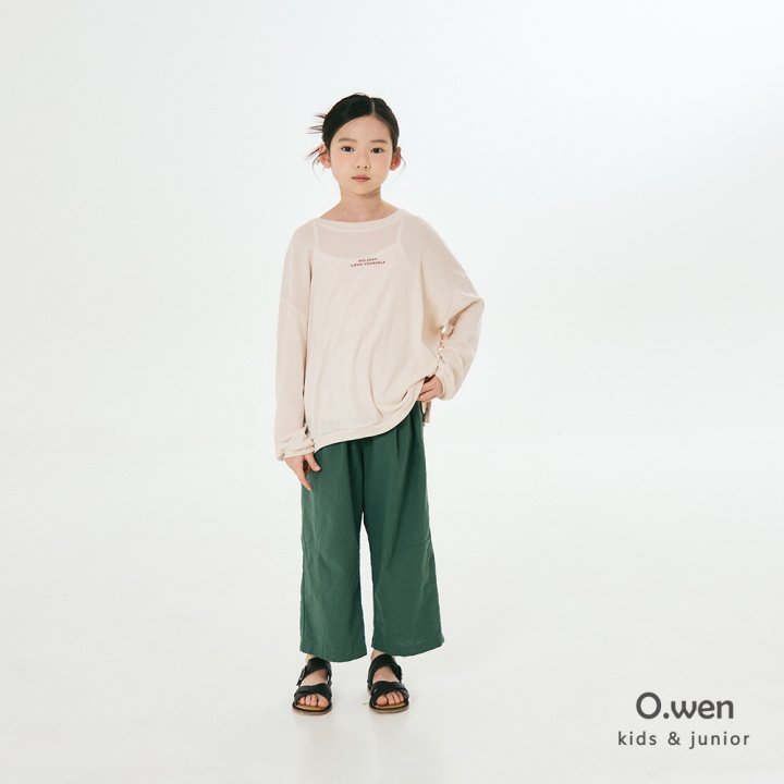 O Wen - Korean Children Fashion - #designkidswear - Holiday Summer Long Sleeve Tee - 6