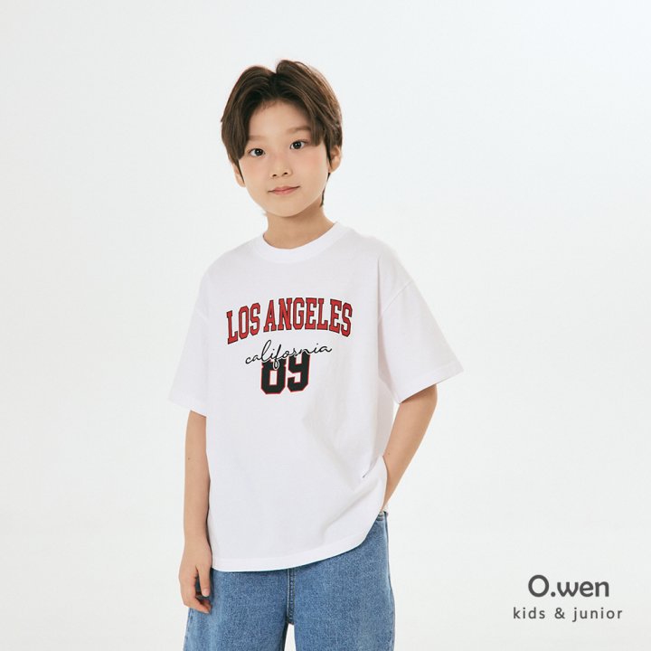 O Wen - Korean Children Fashion - #childrensboutique - LA Short Sleeve Tee - 4