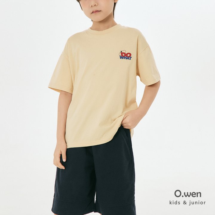 O Wen - Korean Children Fashion - #discoveringself - Do What Short Sleeve Tee - 9