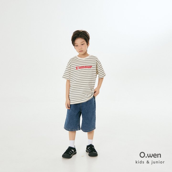 O Wen - Korean Children Fashion - #discoveringself - Lamour Short Sleeve Tee - 5