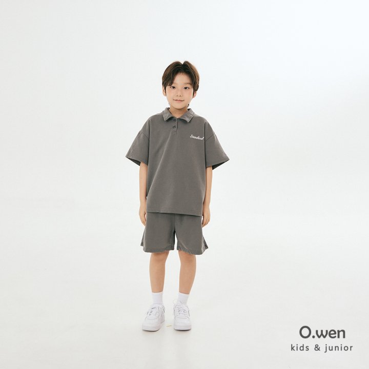 O Wen - Korean Children Fashion - #designkidswear - Standard Pigment Short Sleeve Tee - 4