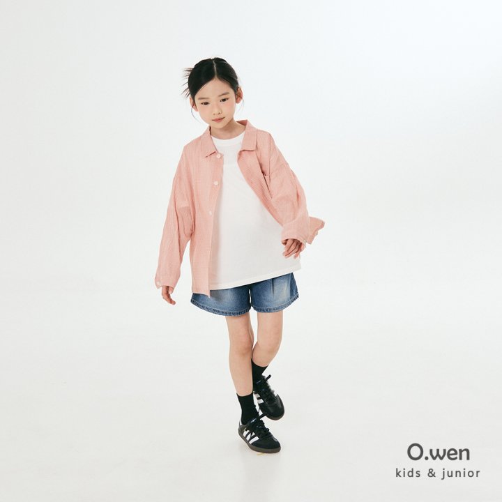 O Wen - Korean Children Fashion - #discoveringself - Summer Check Pocket Shirt - 3