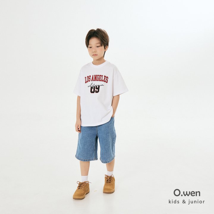 O Wen - Korean Children Fashion - #discoveringself - LA Short Sleeve Tee - 5