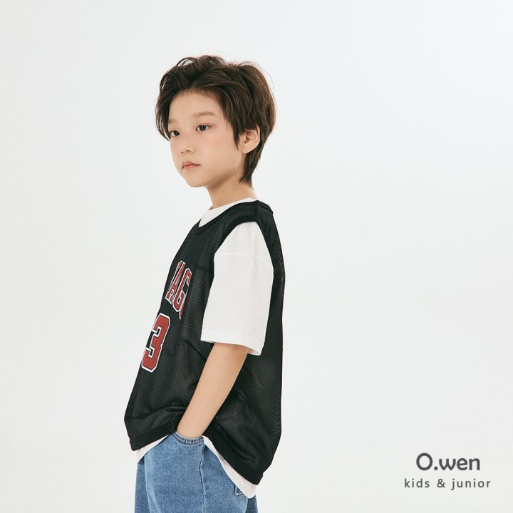 O Wen - Korean Children Fashion - #fashionkids - Chicago Mesh Sleeveless Tee - 12