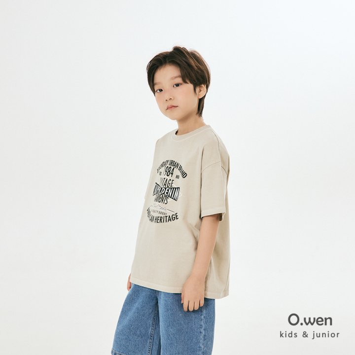 O Wen - Korean Children Fashion - #fashionkids - Super Pigment Short Sleeve Tee - 8