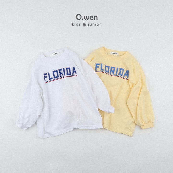 O Wen - Korean Children Fashion - #fashionkids - Florida Summer Long Sleeve Tee
