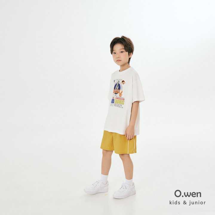 O Wen - Korean Children Fashion - #fashionkids - Champion Short Sleeve Tee - 8