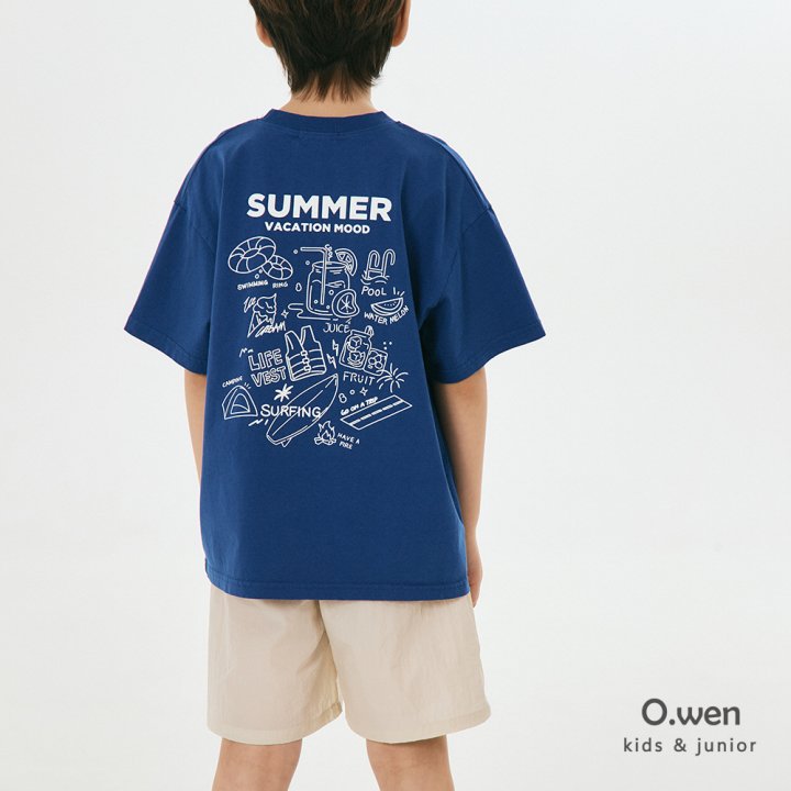 O Wen - Korean Children Fashion - #fashionkids - Summer Short Sleeve Tee - 3