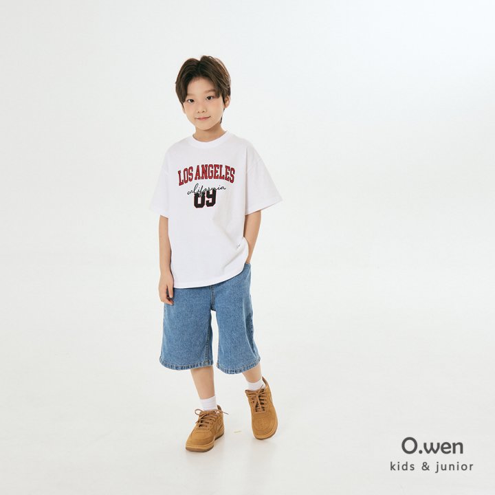O Wen - Korean Children Fashion - #fashionkids - LA Short Sleeve Tee - 6