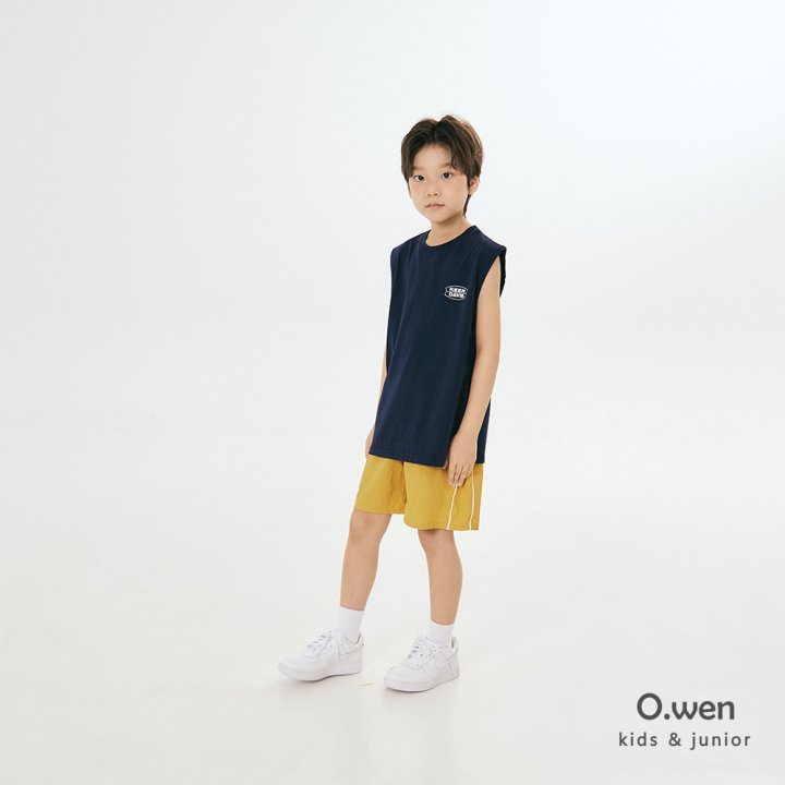 O Wen - Korean Children Fashion - #kidsshorts - Kin Davis Sleeveless Tee - 8