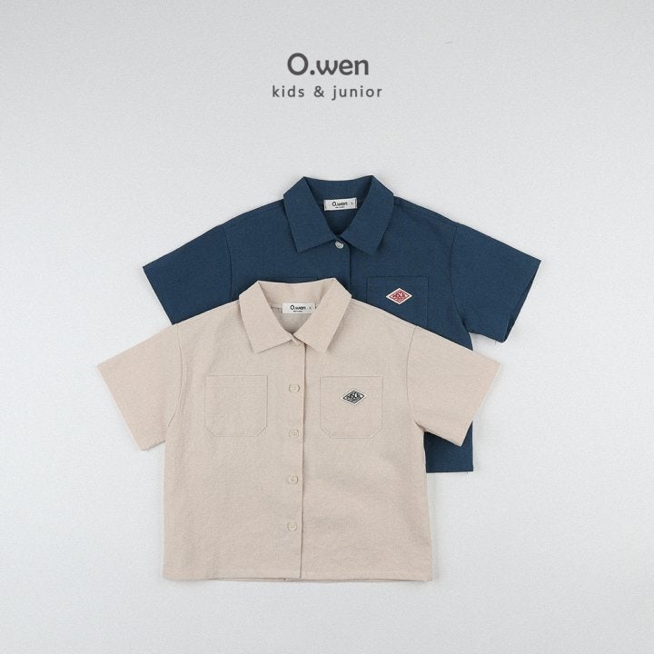 O Wen - Korean Children Fashion - #kidsshorts - Rodeo Linen Shirt