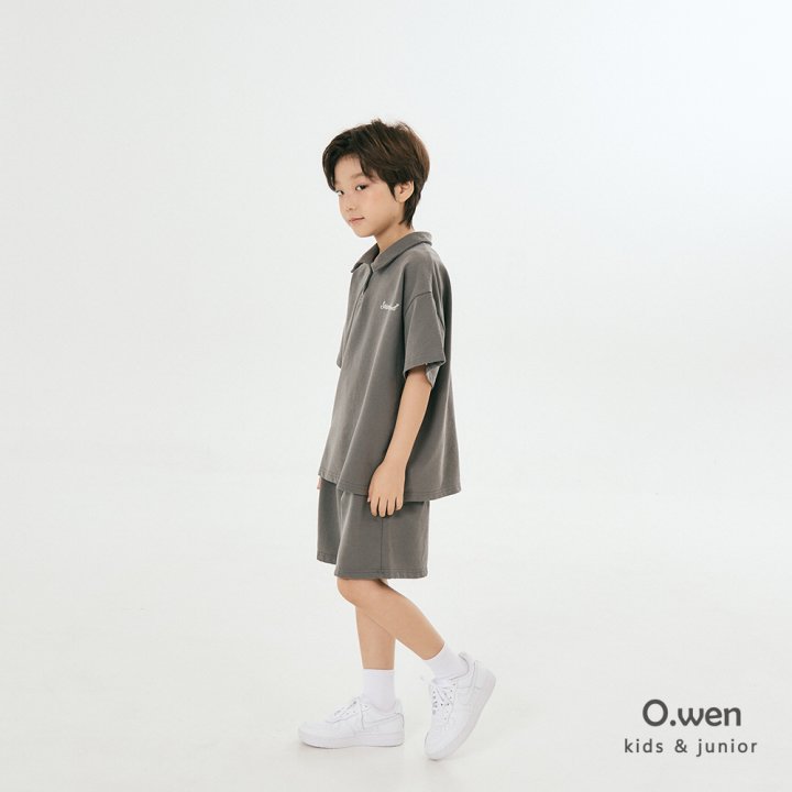 O Wen - Korean Children Fashion - #kidsshorts - Standard Pigment Short Sleeve Tee - 6