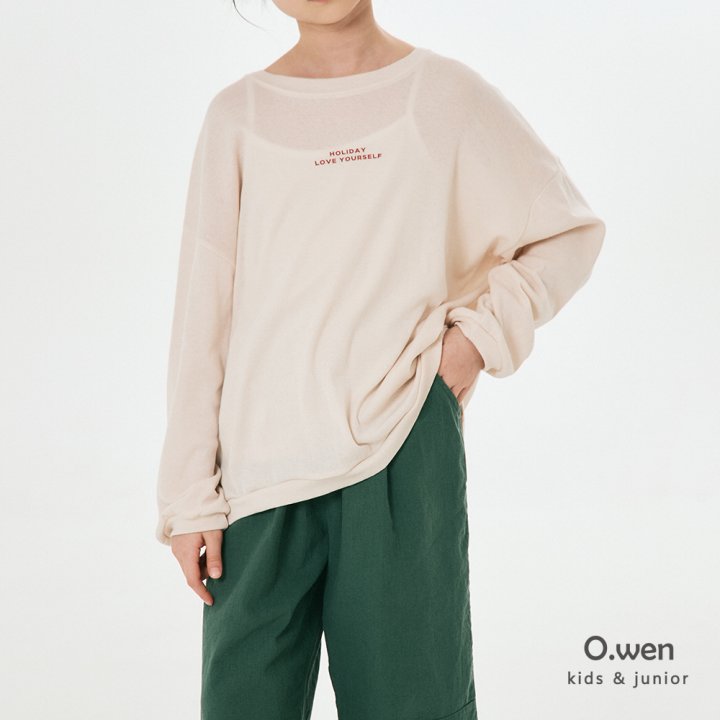 O Wen - Korean Children Fashion - #kidsshorts - Holiday Summer Long Sleeve Tee - 9