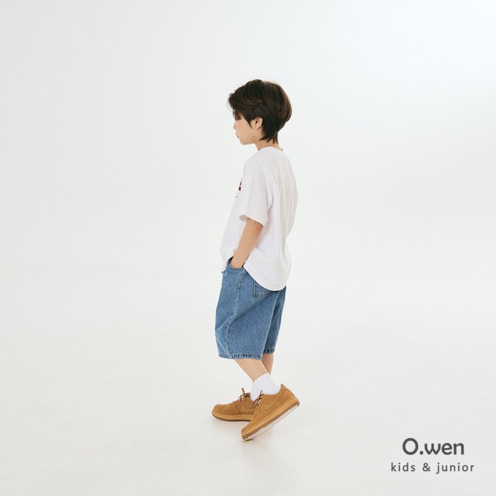O Wen - Korean Children Fashion - #kidsshorts - LA Short Sleeve Tee - 7