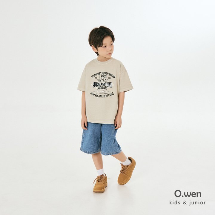 O Wen - Korean Children Fashion - #kidsstore - Super Pigment Short Sleeve Tee - 10