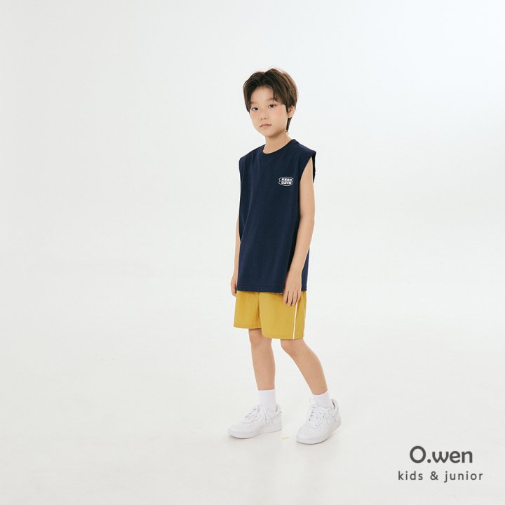 O Wen - Korean Children Fashion - #kidsstore - Kin Davis Sleeveless Tee - 9