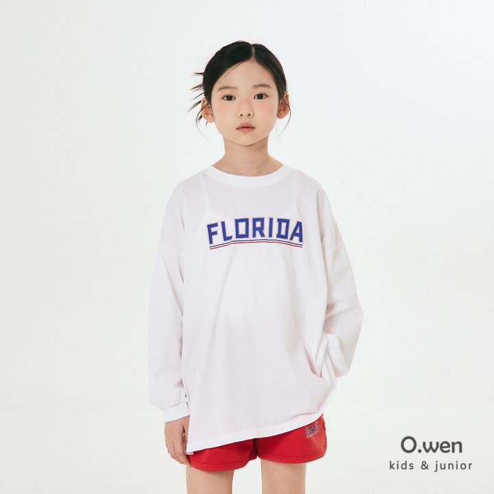 O Wen - Korean Children Fashion - #kidsstore - Florida Summer Long Sleeve Tee - 3