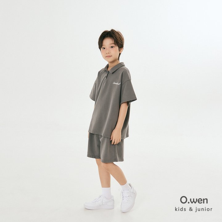 O Wen - Korean Children Fashion - #kidsstore - Standard Pigment Short Sleeve Tee - 7