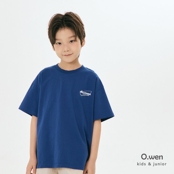 O Wen - Korean Children Fashion - #kidsstore - Summer Short Sleeve Tee - 5