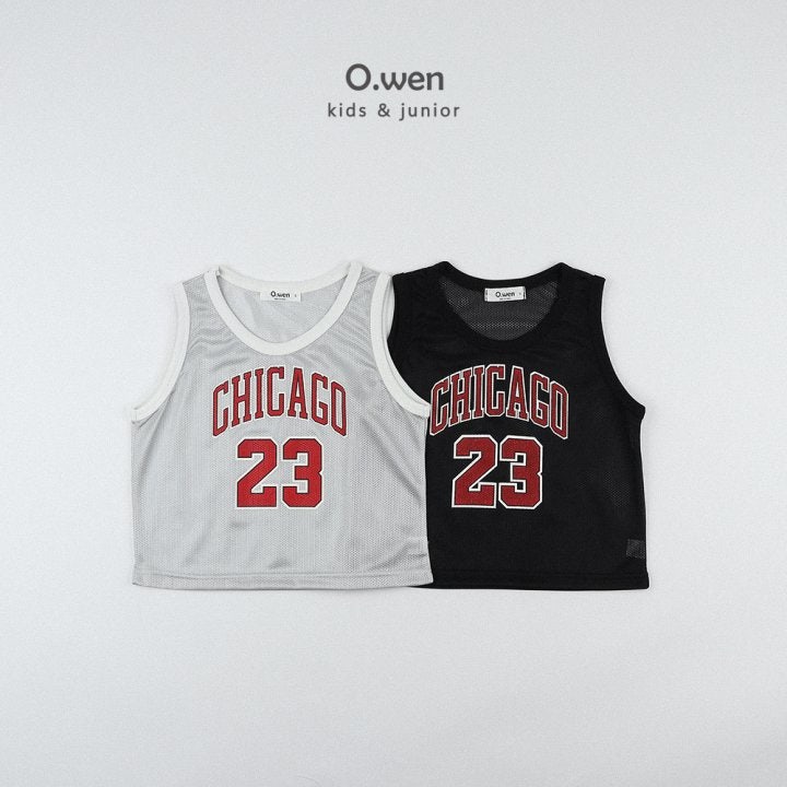 O Wen - Korean Children Fashion - #kidzfashiontrend - Chicago Mesh Sleeveless Tee