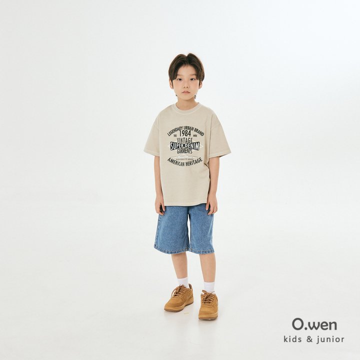 O Wen - Korean Children Fashion - #kidzfashiontrend - Super Pigment Short Sleeve Tee - 11