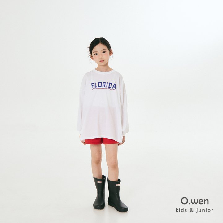 O Wen - Korean Children Fashion - #kidsstore - Florida Summer Long Sleeve Tee - 4