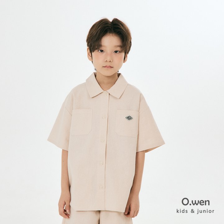 O Wen - Korean Children Fashion - #kidzfashiontrend - Rodeo Linen Shirt - 3