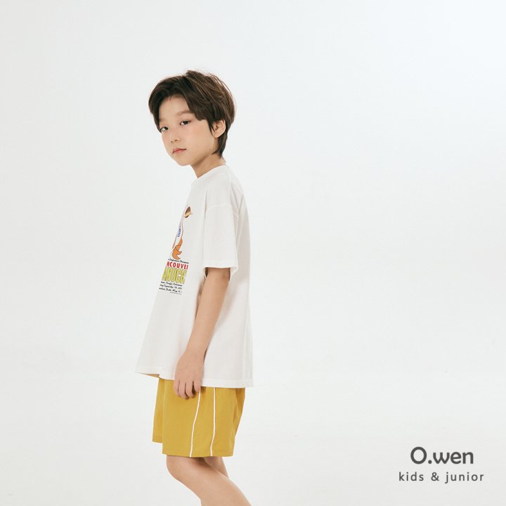 O Wen - Korean Children Fashion - #kidzfashiontrend - Champion Short Sleeve Tee - 11