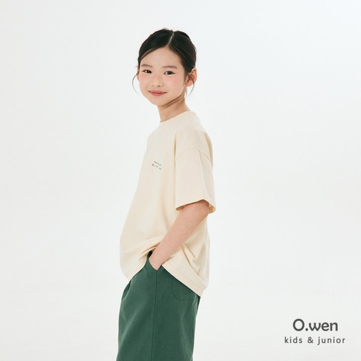 O Wen - Korean Children Fashion - #kidzfashiontrend - Wave Short Sleeve Tee - 5