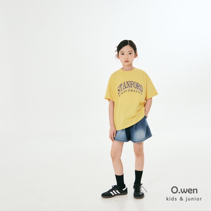 O Wen - Korean Children Fashion - #littlefashionista - Stanford Short Sleeve Tee - 3