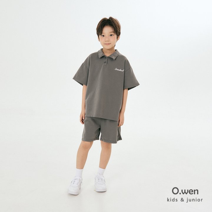 O Wen - Korean Children Fashion - #littlefashionista - Standard Pigment Short Sleeve Tee - 10