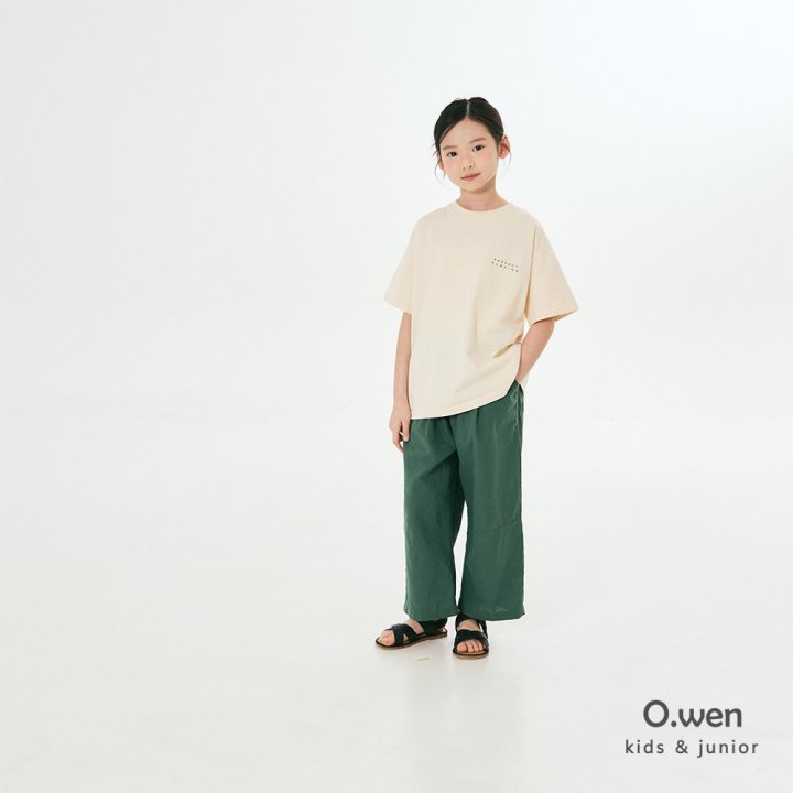 O Wen - Korean Children Fashion - #littlefashionista - Wave Short Sleeve Tee - 7