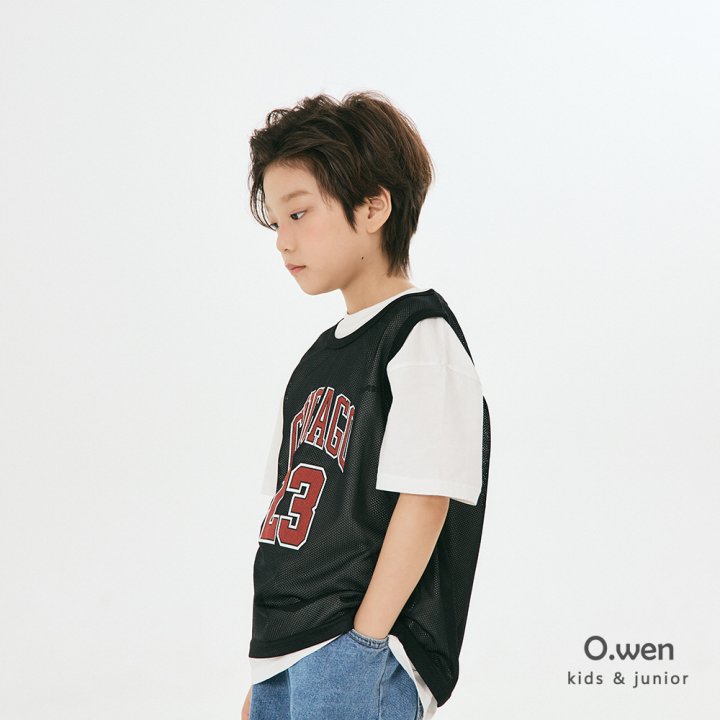 O Wen - Korean Children Fashion - #littlefashionista - Chicago Mesh Sleeveless Tee - 4