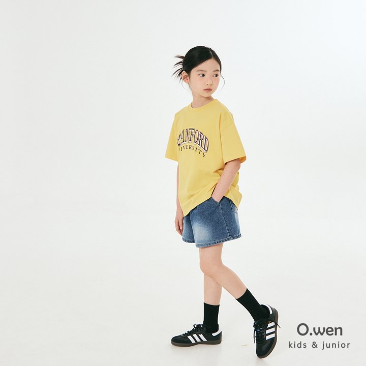 O Wen - Korean Children Fashion - #littlefashionista - Stanford Short Sleeve Tee - 4