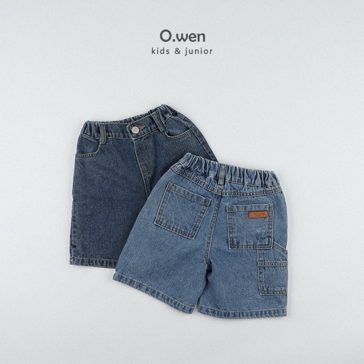 O Wen - Korean Children Fashion - #magicofchildhood - Summer Bermuda Denim Pants