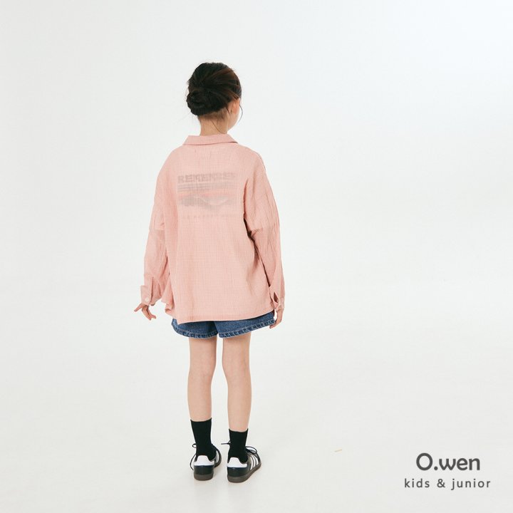 O Wen - Korean Children Fashion - #magicofchildhood - Summer Check Pocket Shirt - 10