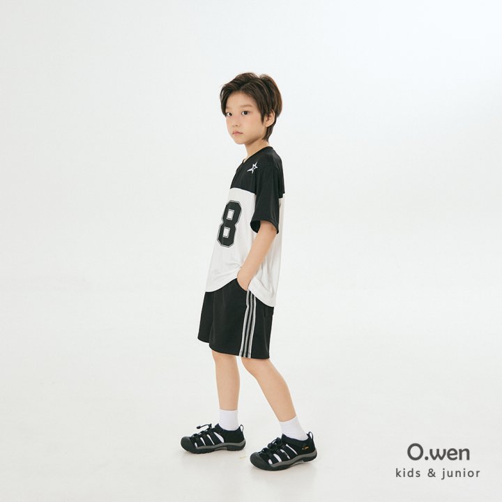 O Wen - Korean Children Fashion - #minifashionista - Mesh Tape Shorts - 7