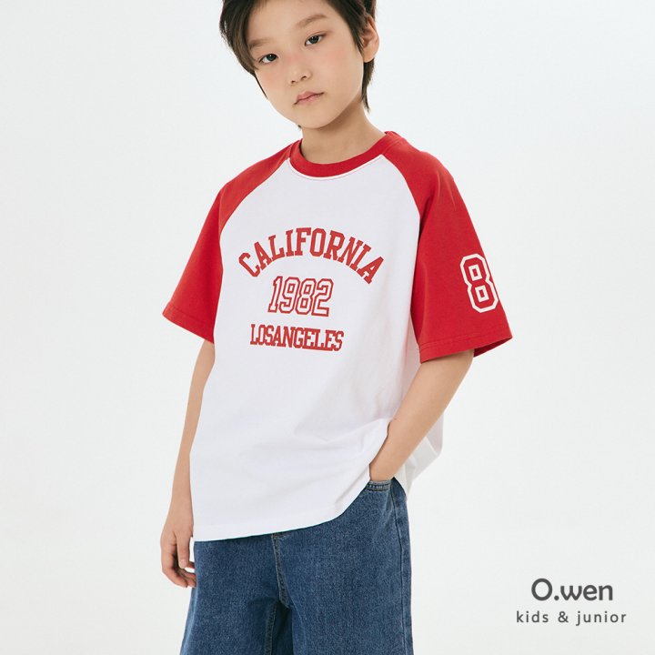 O Wen - Korean Children Fashion - #minifashionista - California Raglan Short Sleeve Tee - 6