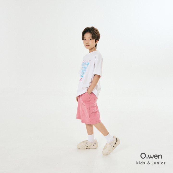 O Wen - Korean Children Fashion - #minifashionista - Vacation Short Sleeve Tee - 12