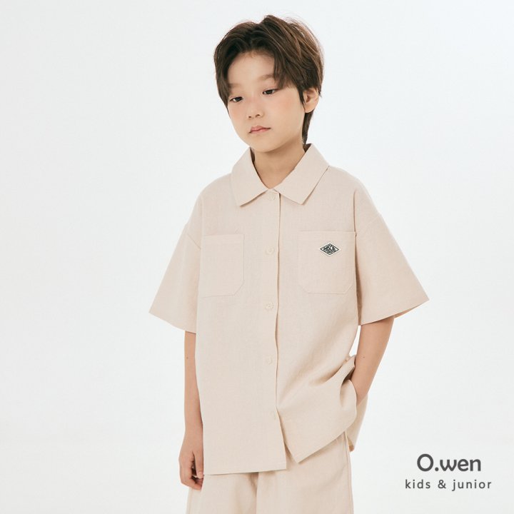 O Wen - Korean Children Fashion - #minifashionista - Rodeo Linen Shirt - 7