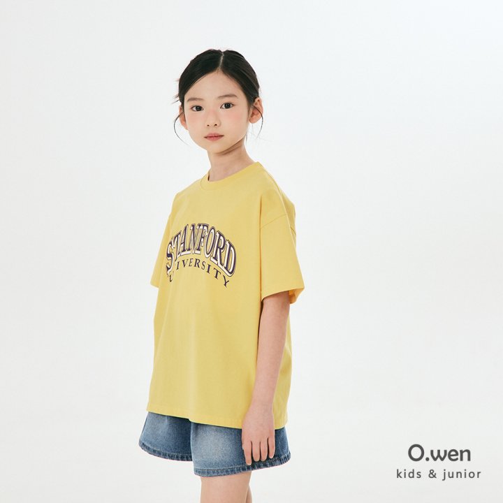 O Wen - Korean Children Fashion - #minifashionista - Stanford Short Sleeve Tee - 5